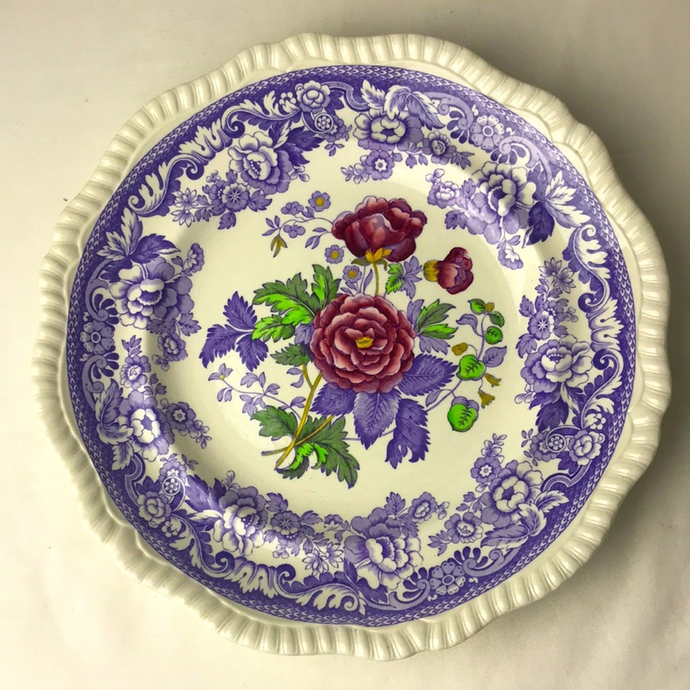 Spode copeland England Mayflower china floral plate